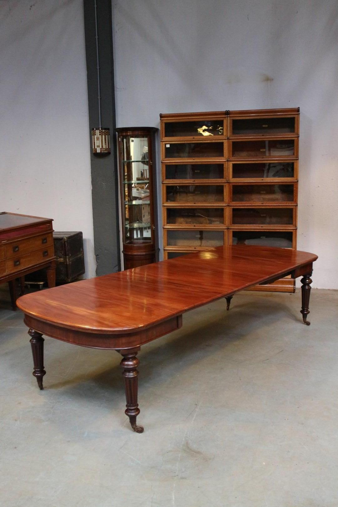 large antique dining tables