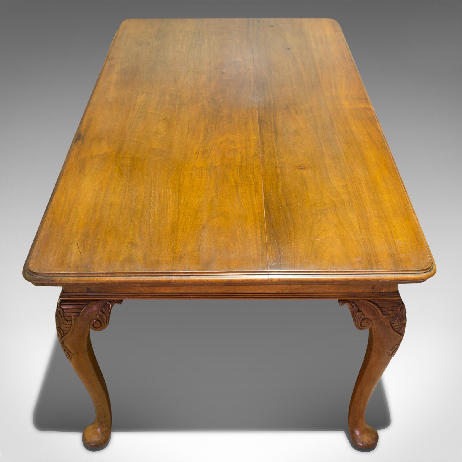 Large Antique Dining Table, French, Walnut, Country House, Seats 6, circa 1900 1
