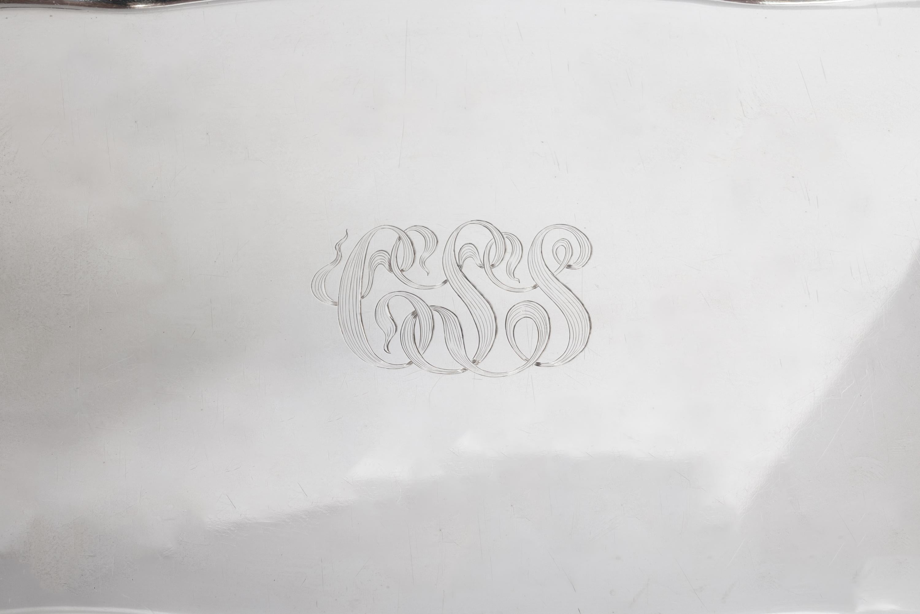 Large Antique Dominick & Haff Sterling Silver Chrysanthemum Tray New York 1901 4