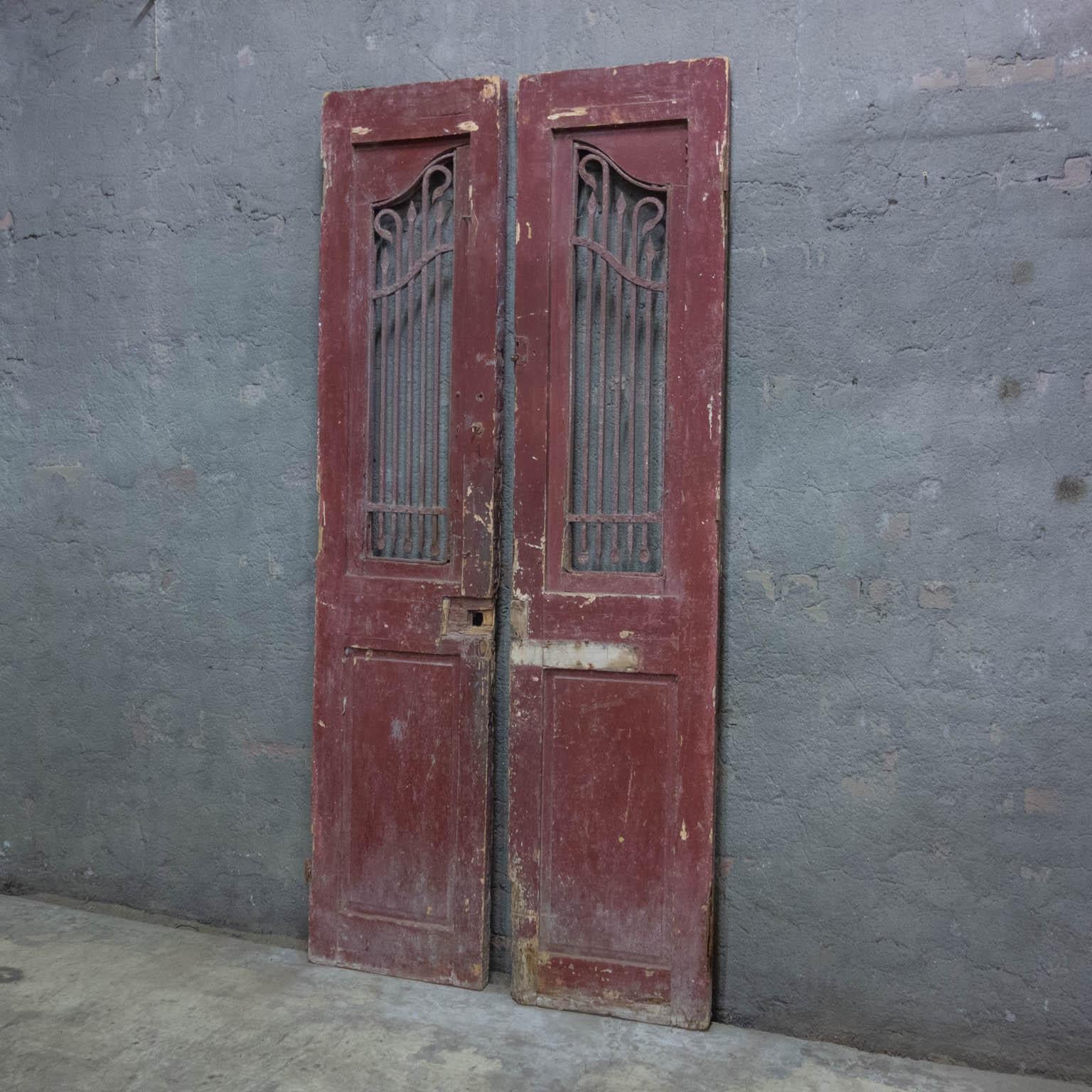 Large Antique Doors, Egypt in the Early 1900 For Sale 6