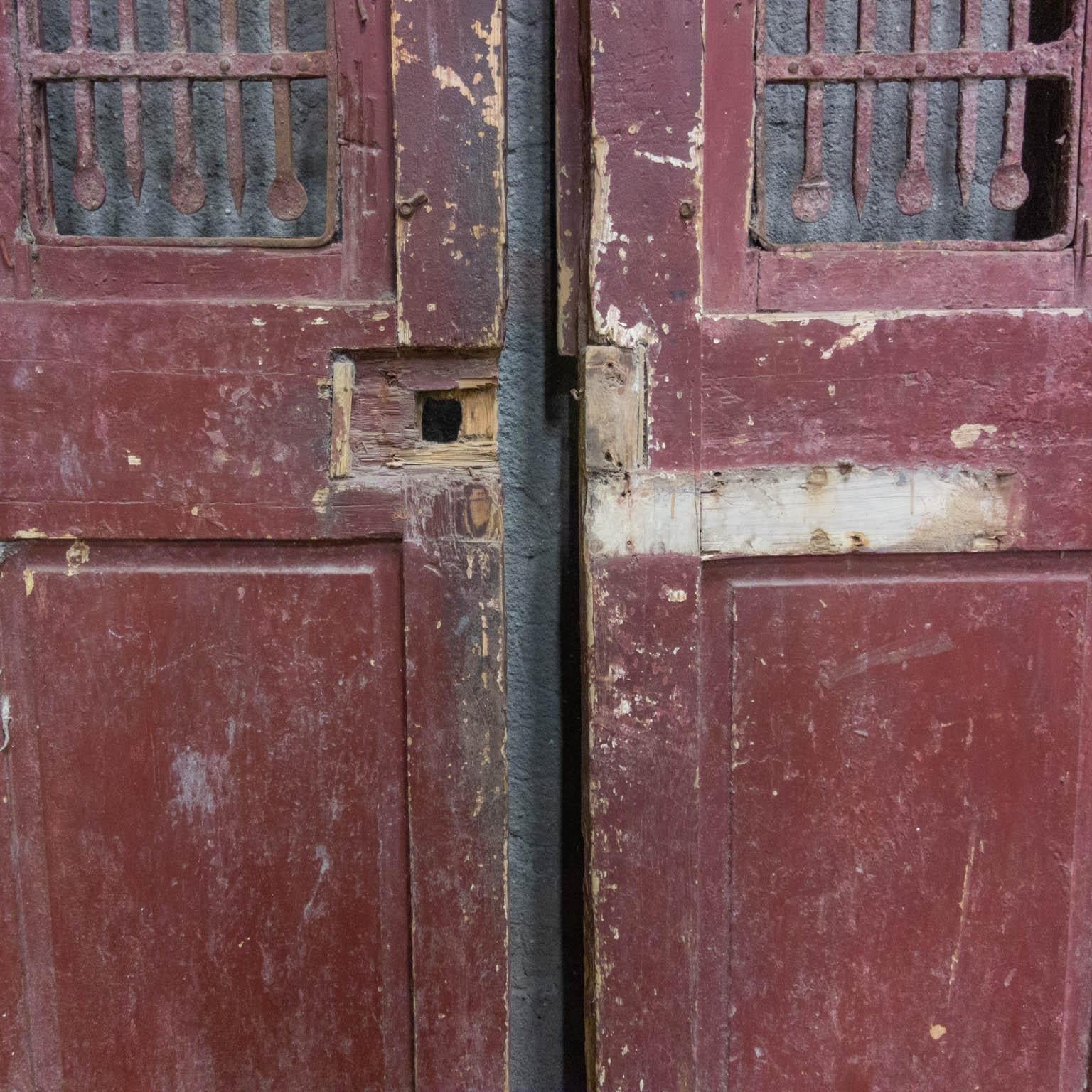 Large Antique Doors, Egypt in the Early 1900 For Sale 8