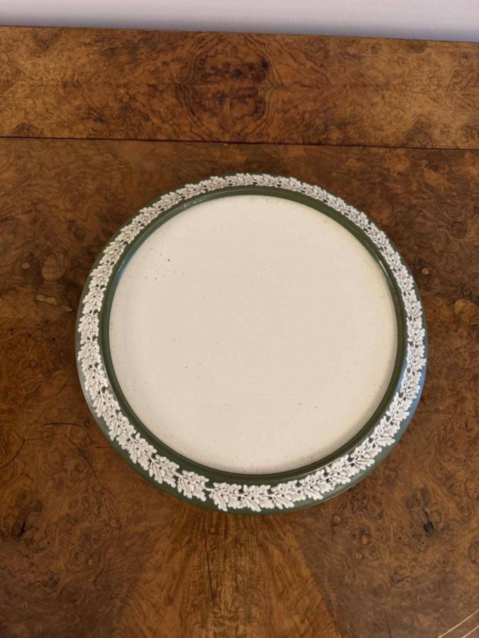 Large antique Edwardian quality W&R Carlton ware cheese dish 1