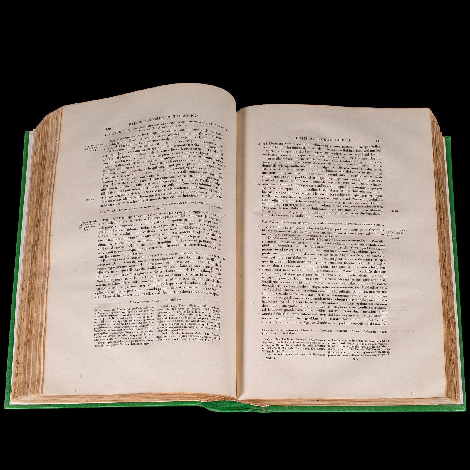 Large Antique Encyclopaedia, Historica Britannica, Multilingual Book, Victorian For Sale 2