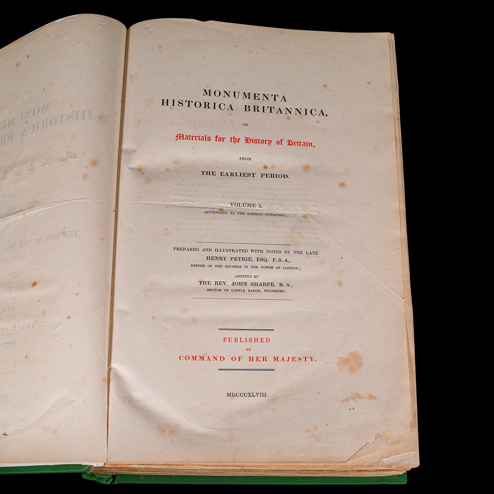 British Large Antique Encyclopaedia, Historica Britannica, Multilingual Book, Victorian For Sale