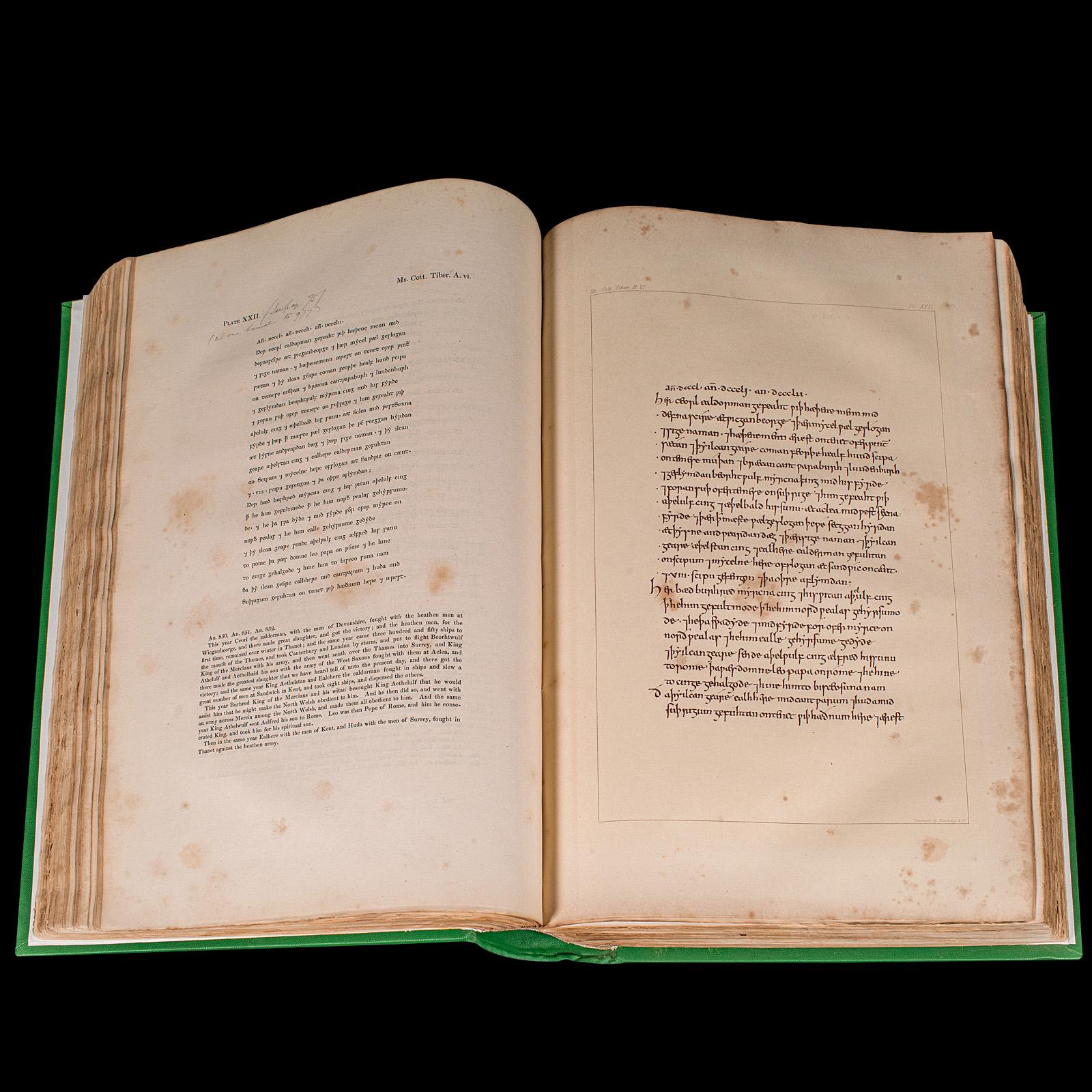 Large Antique Encyclopaedia, Historica Britannica, Multilingual Book, Victorian For Sale 2