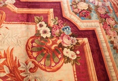 Nazmiyal Collection Antique French Savonnerie Rug. 15 ft x 18 ft 10 in