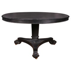 Large Antique English Breakfast Table