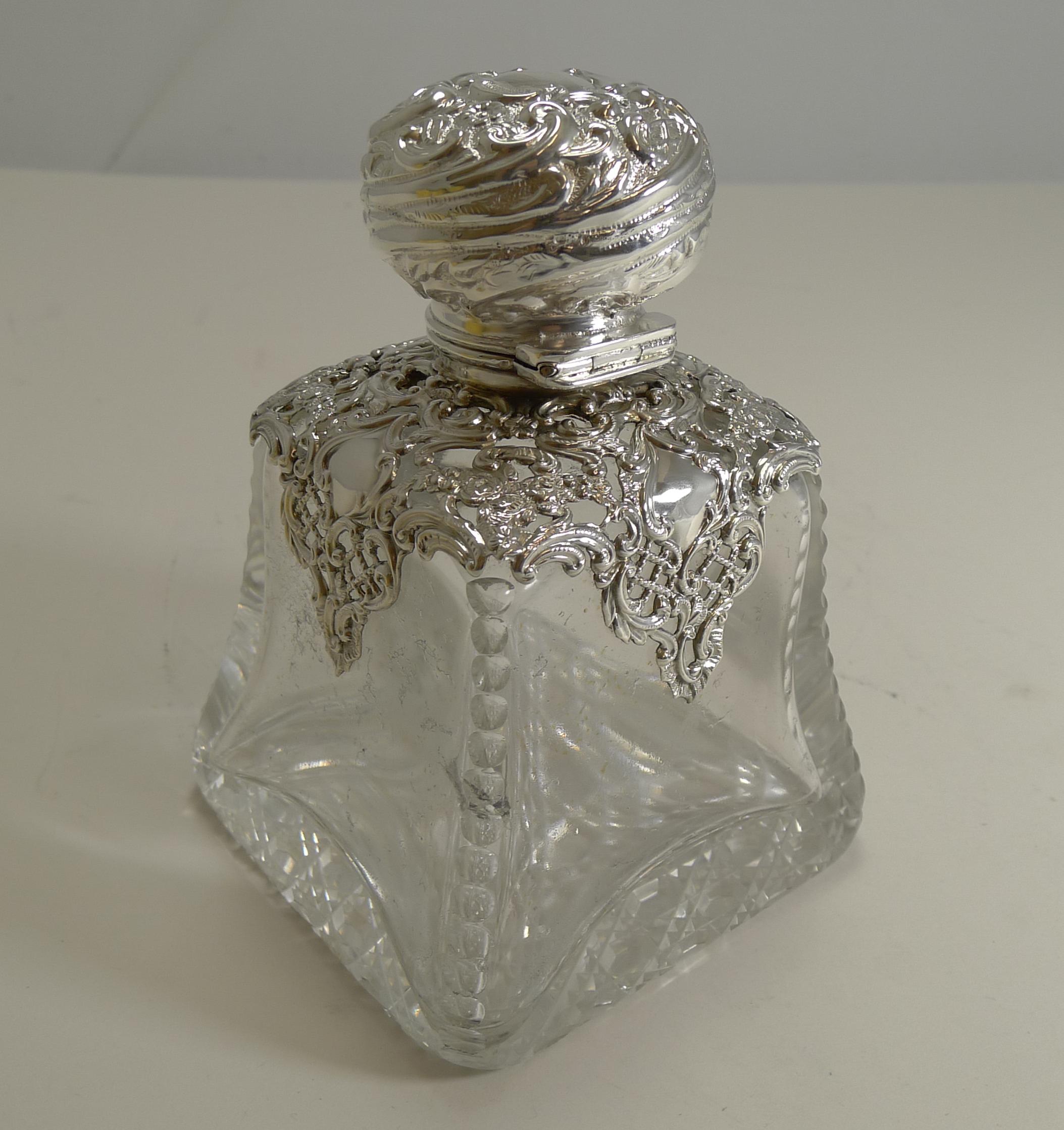 antique sterling-silver-perfume-bottle
