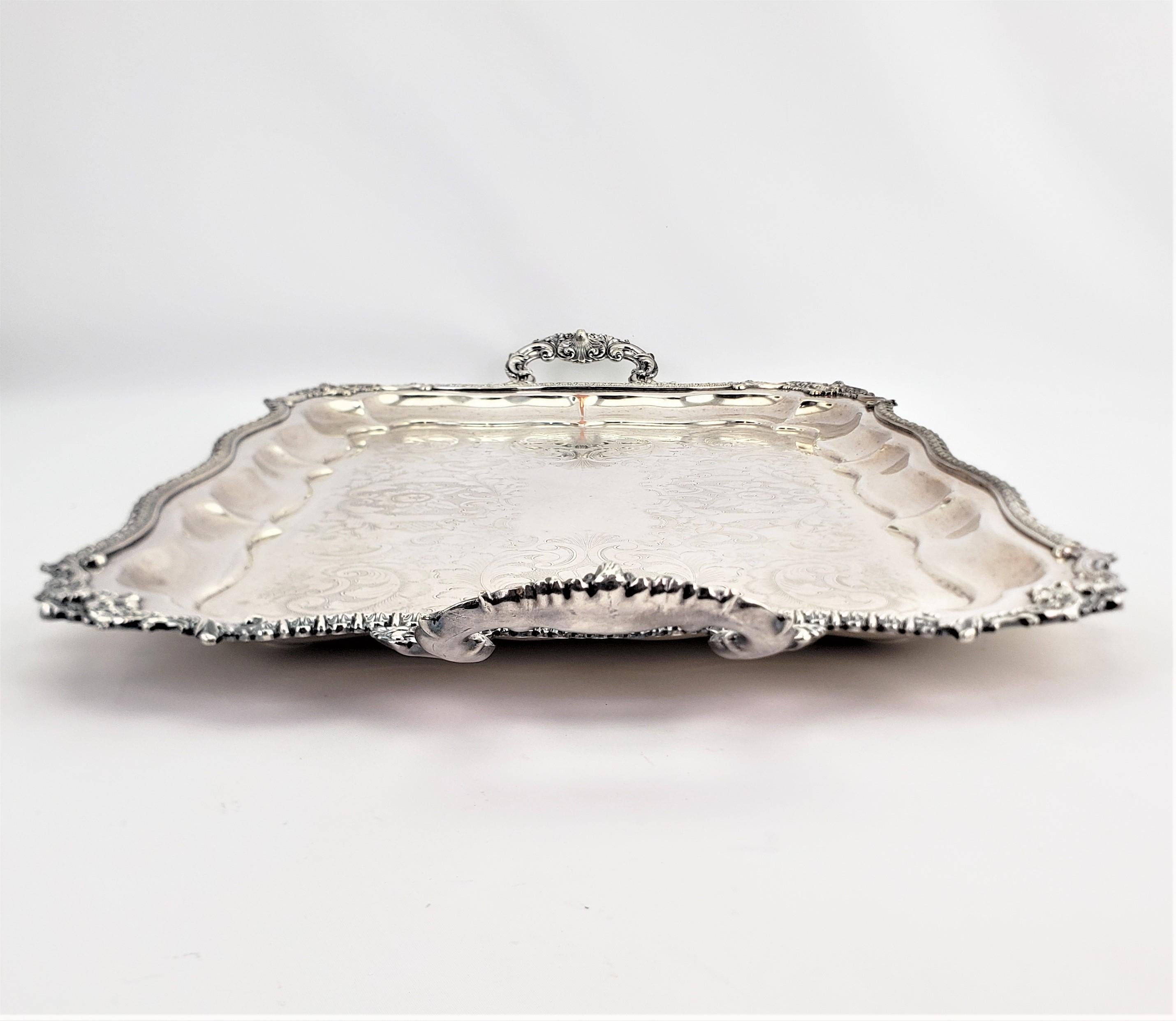 what to do with old silver plate trays
