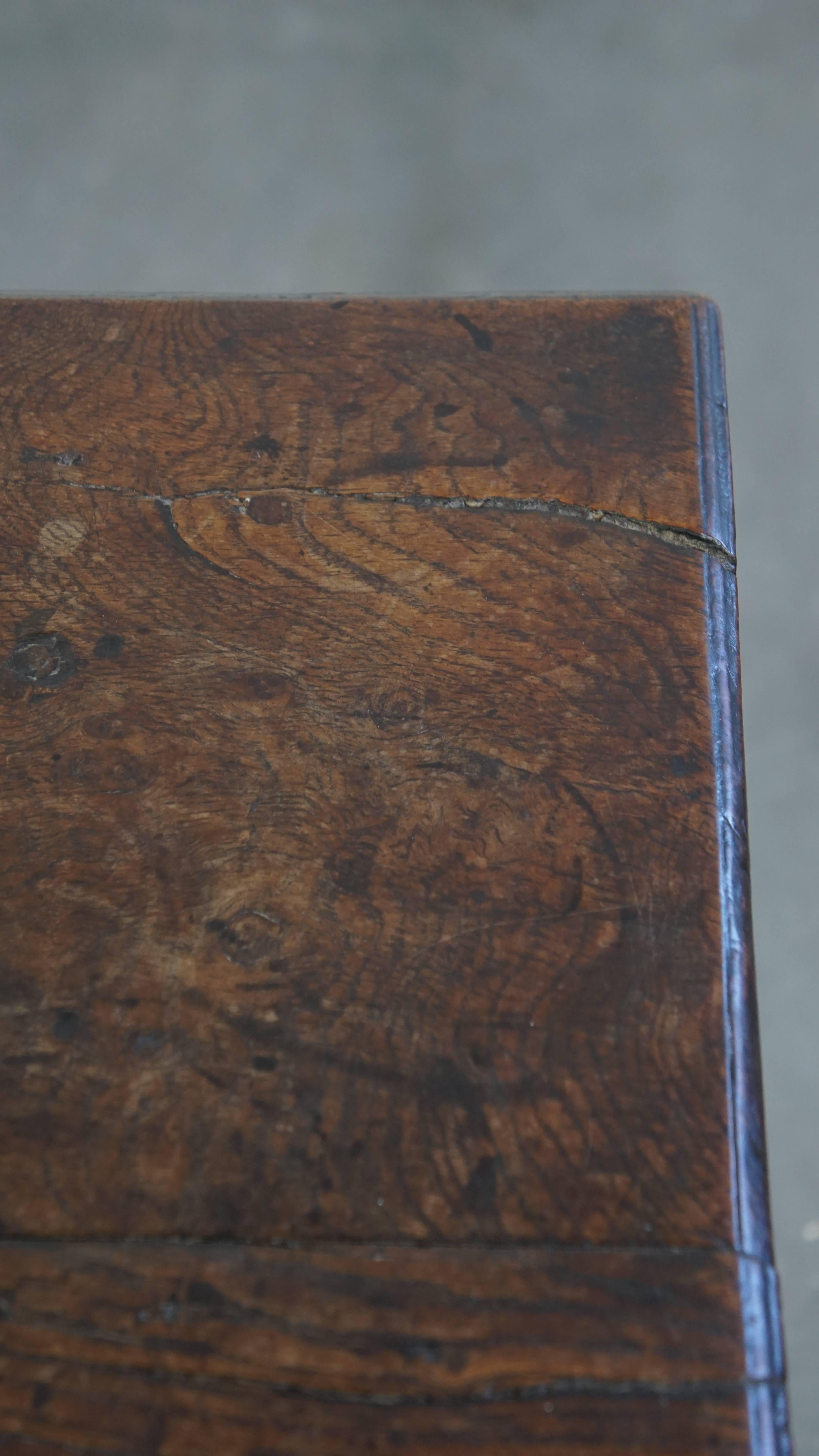 Large Antique English Side Table / Stool For Sale 5