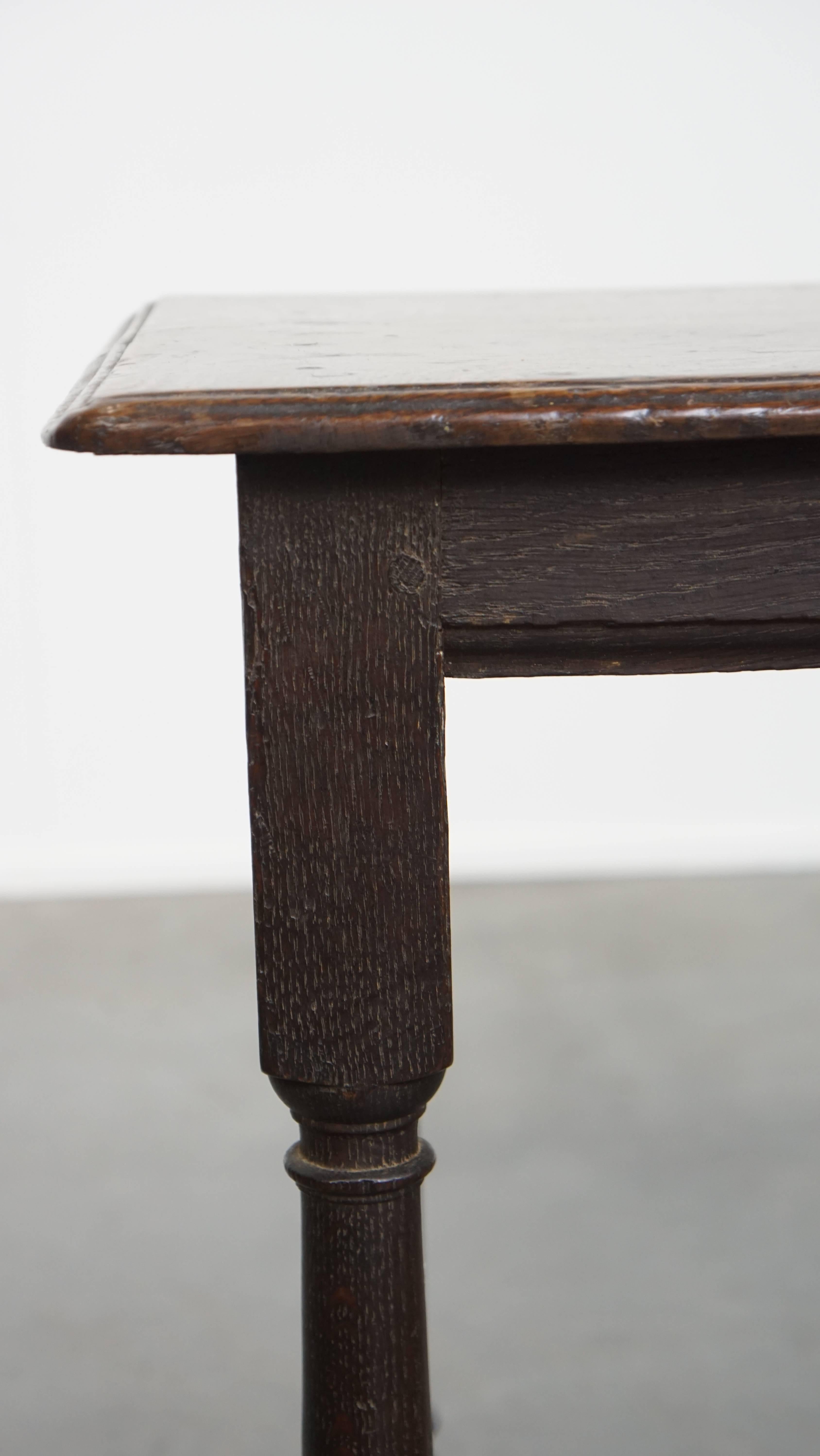 Grande table d'appoint/tabouret anglaise ancienne en vente 1