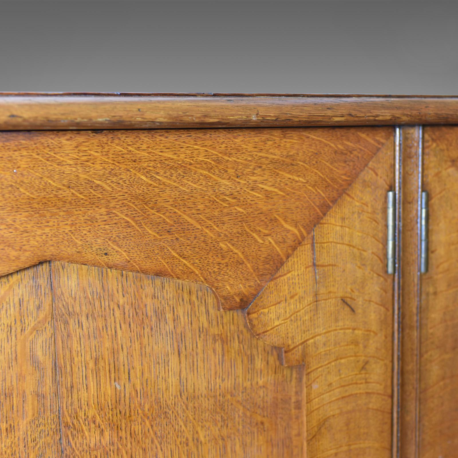 Large Antique Estate Manager's Cupboard, Oak, English Victorian Cabinet 4