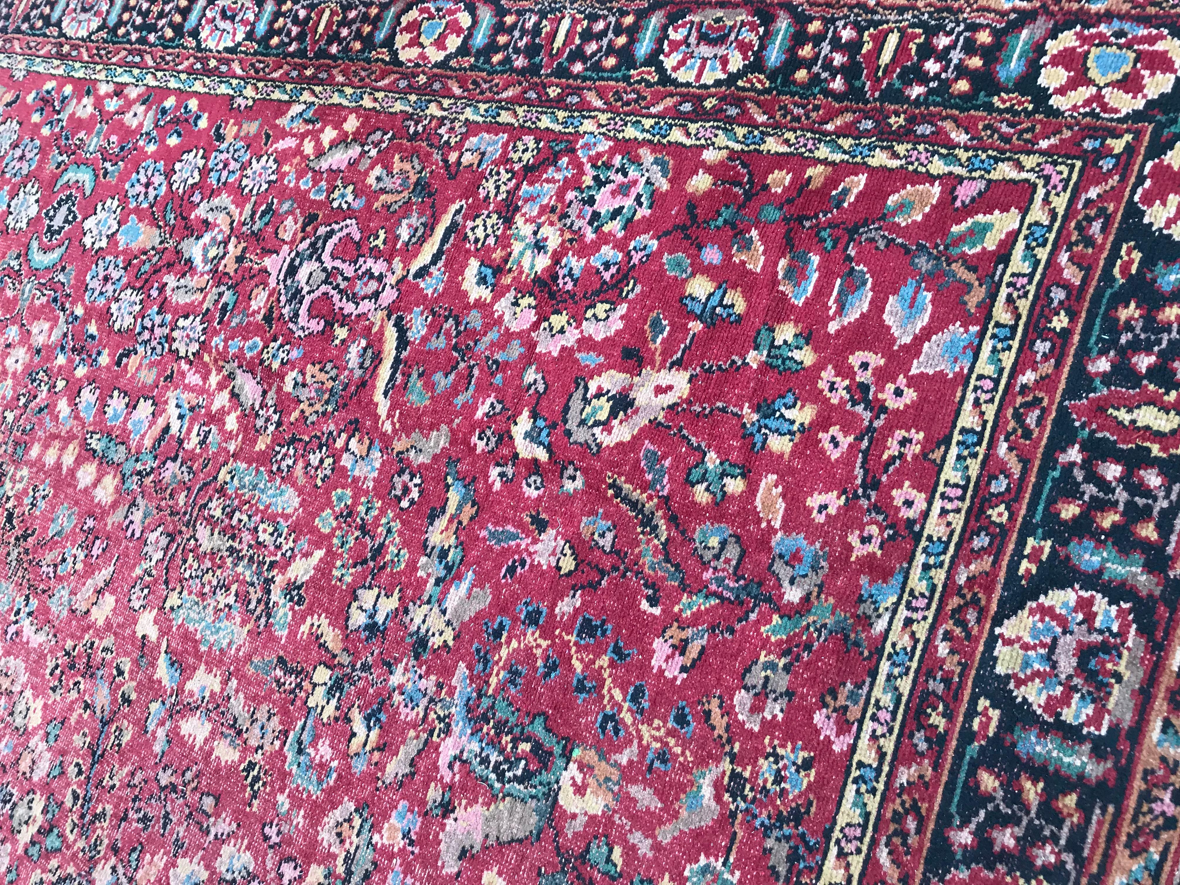 Sultanabad Large Antique European Carpet Probably Spanish Rug