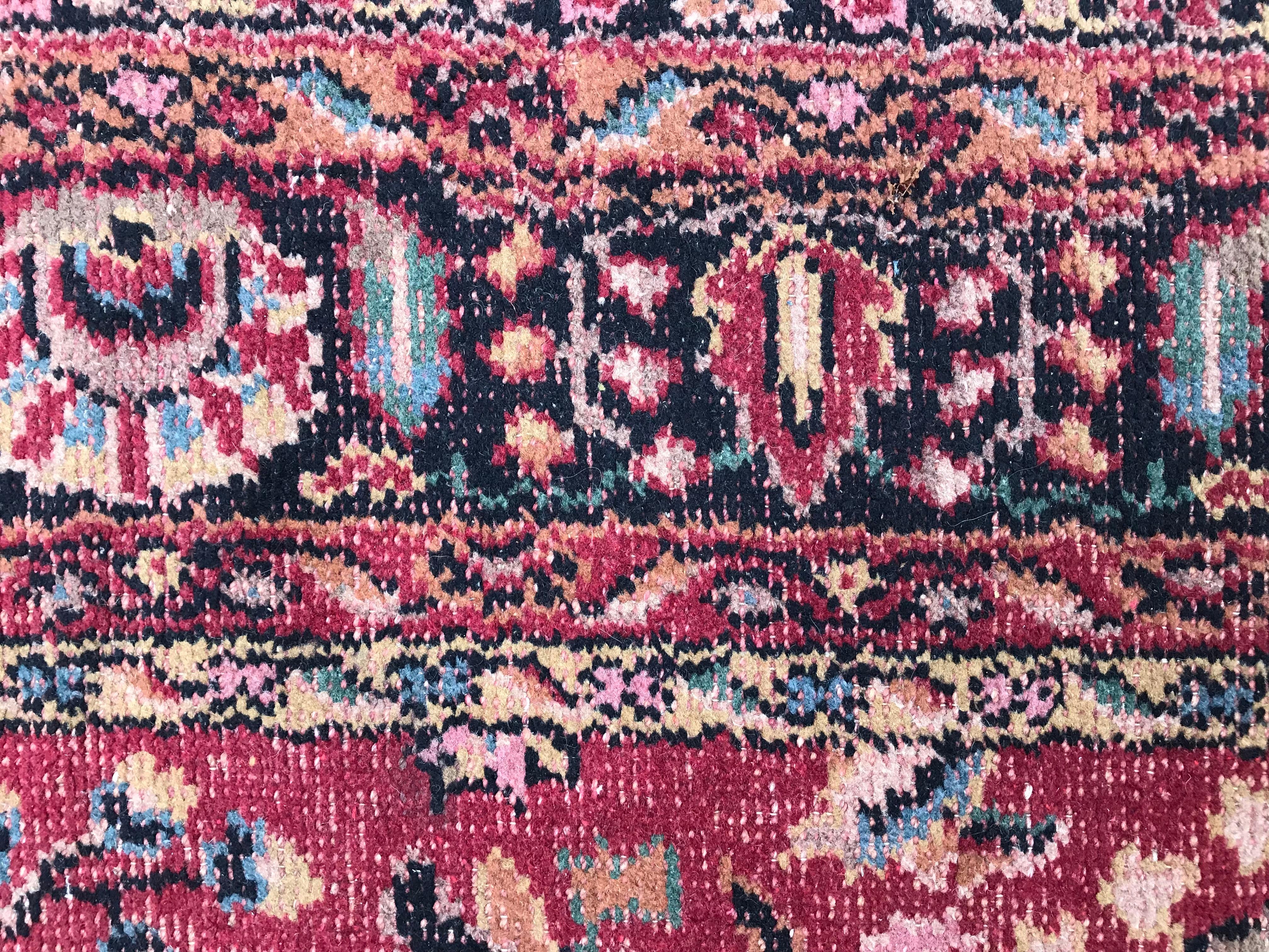 Large Antique European Carpet Probably Spanish Rug 1