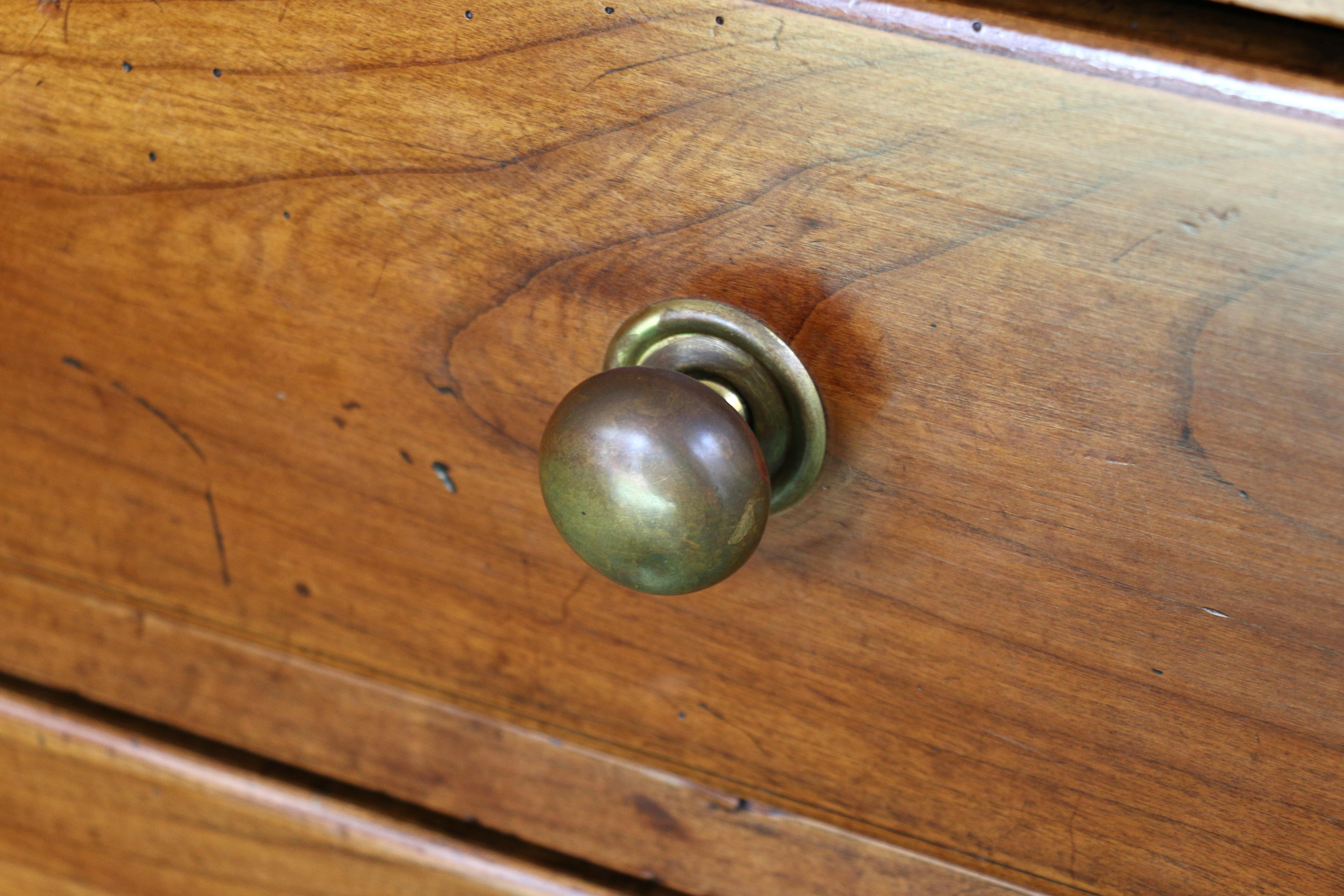French Large Antique Five Drawers Chest For Sale
