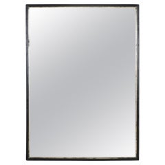 Large Antique French 19th C Napoleon III Style Rectangular Mirror