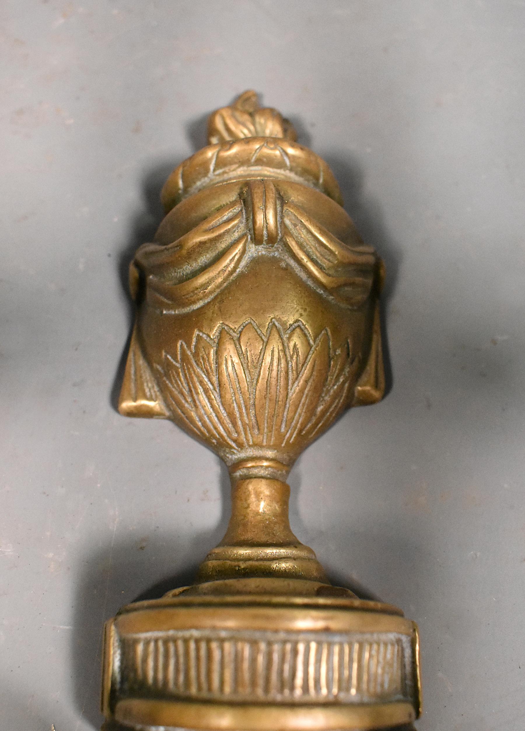 Large Antique French Bronze Wall Sconce Napoleon III For Sale 1