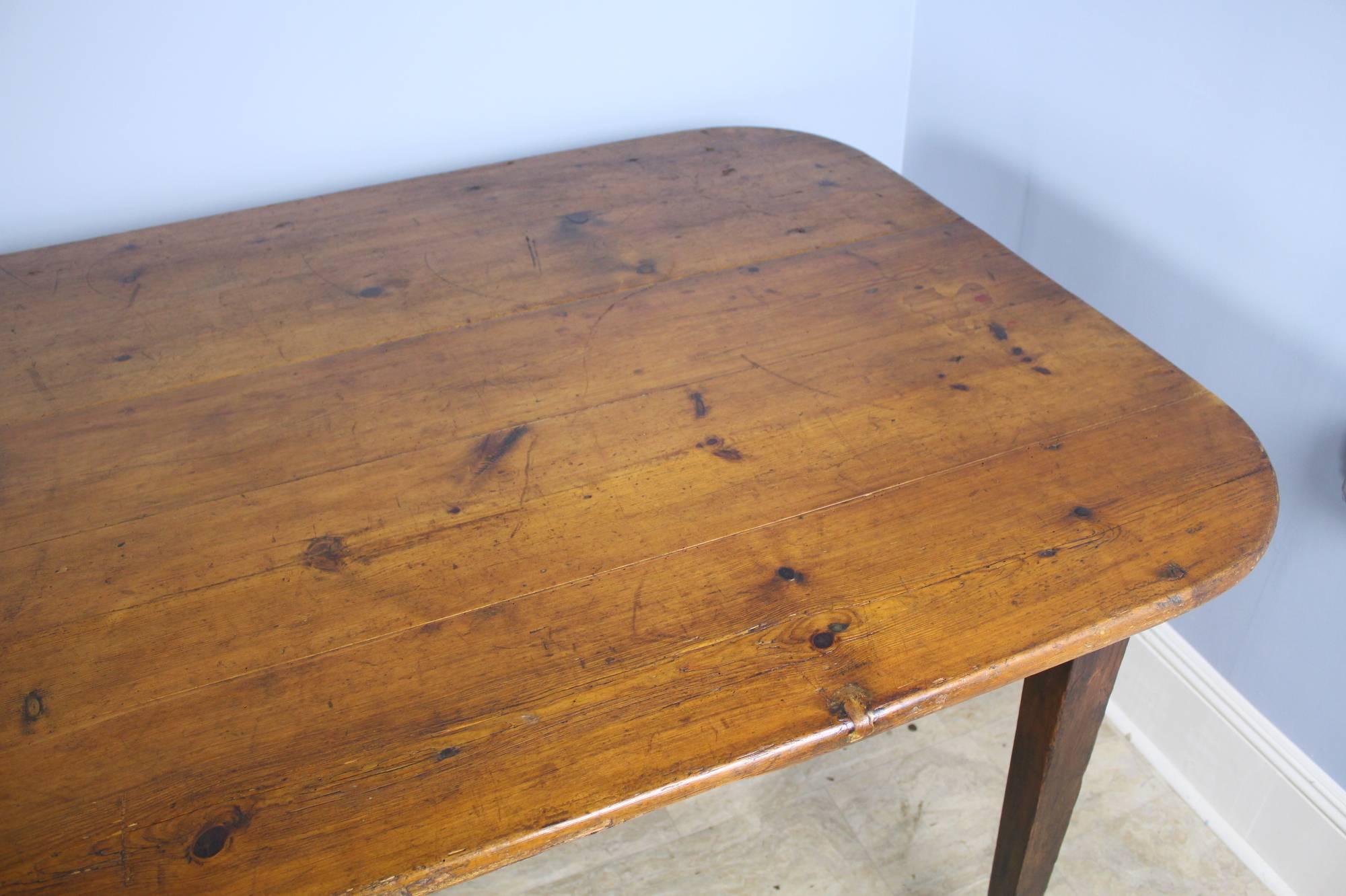 Large Antique French Country Farm Table 2