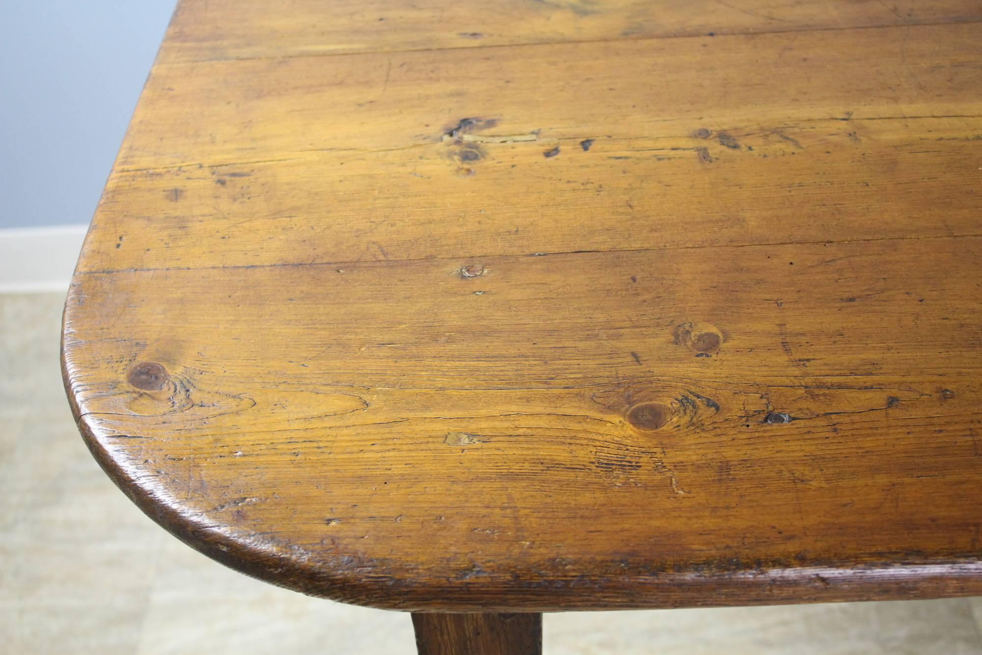Large Antique French Country Farm Table 4