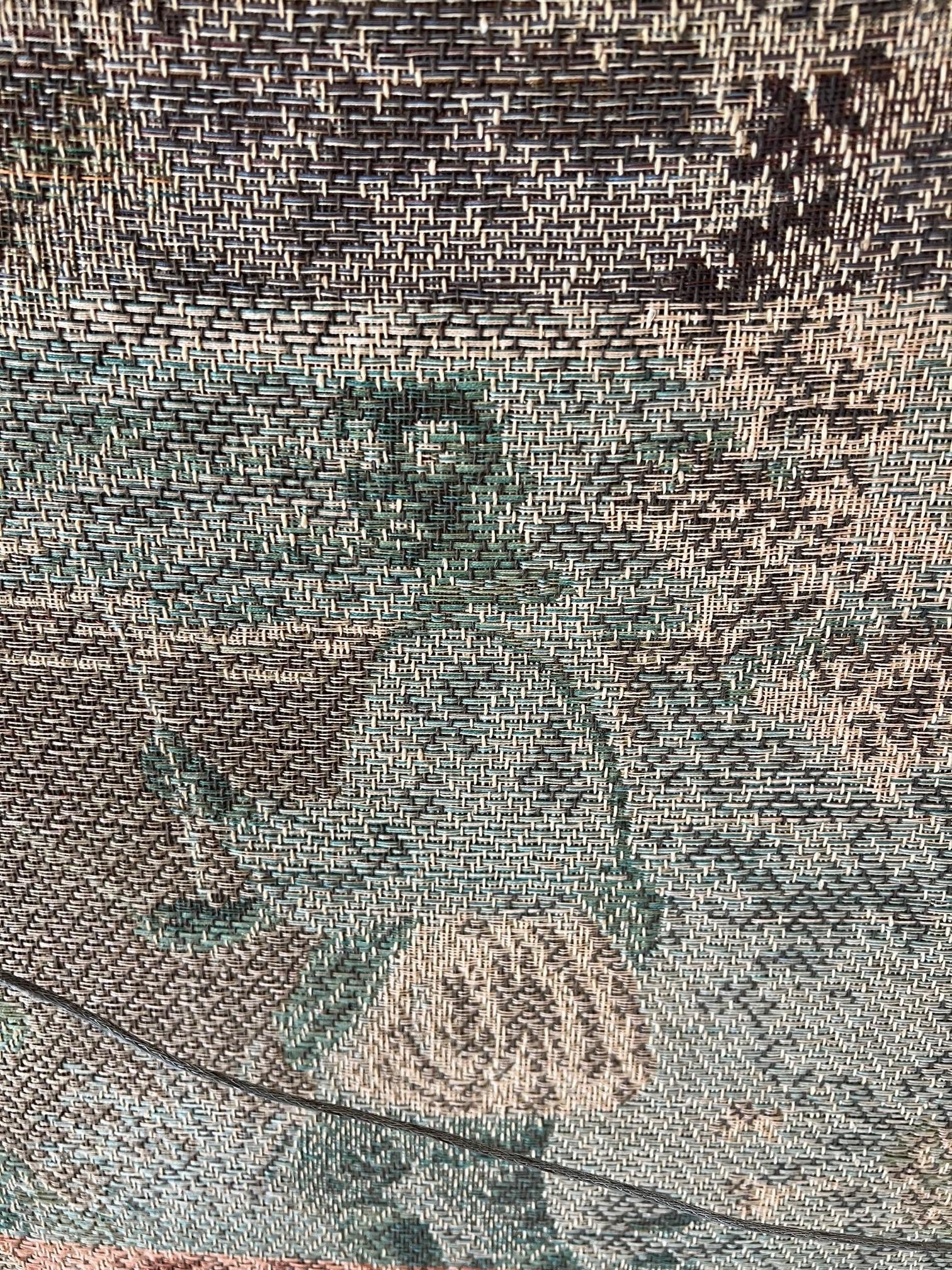 Large Antique French Embroidered Tapestry For Sale 16