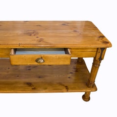 Large Antique French Farm/ Draping Table