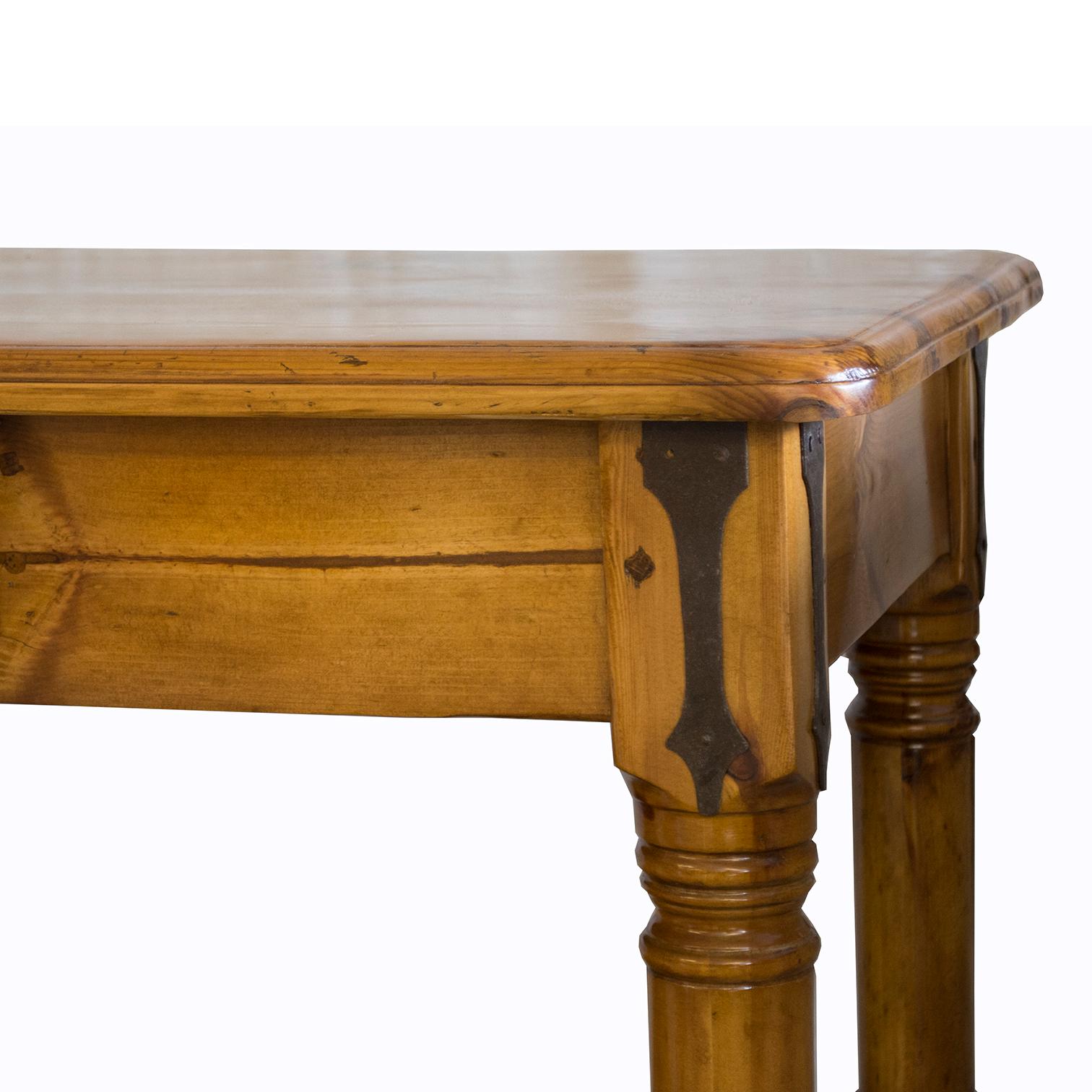 French Provincial Large Antique French Farm/ Draping Table
