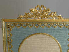 Large Antique French Gilded Bronze Photograph / Picture Frame, circa 1900