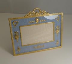 Large Antique French Gilded Bronze Photograph / Picture Frame, circa 1900