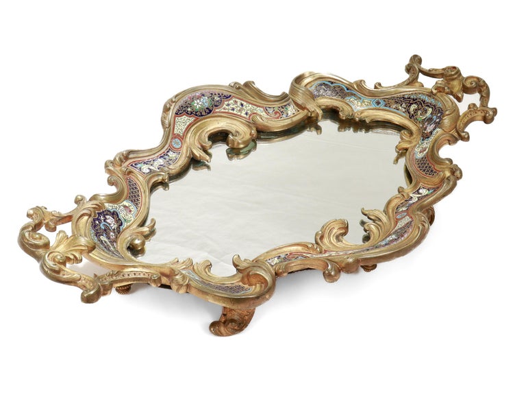 French Mirrored Plateau French Mirrored Plateau