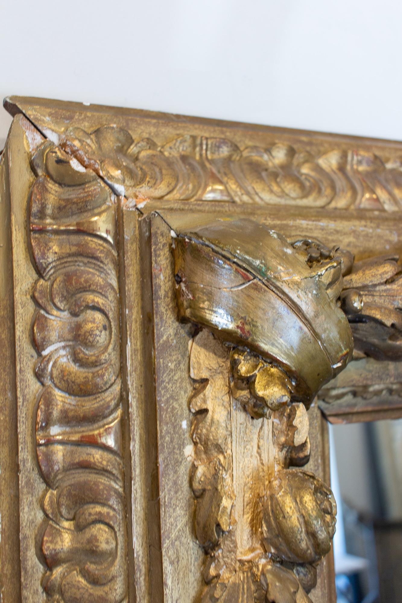 oversized antique mirror