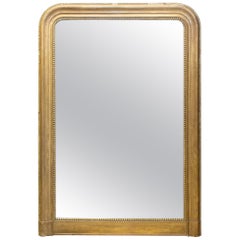 Large Antique French Gilt Louis Philippe Mirror, circa 1830