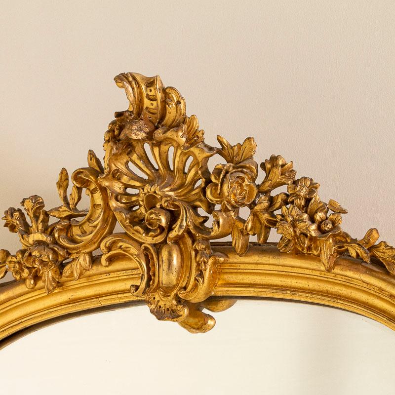 french gold mirror