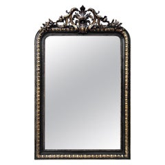 Large Antique French Mirror, Napoleon III Period, circa 1870