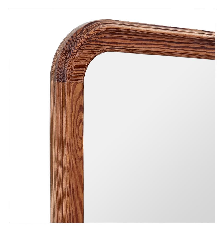 Gran Espejo Francés Antiguo, Madera de Pitchpin, Estilo Louis Philippe, circa 1890 en venta 2