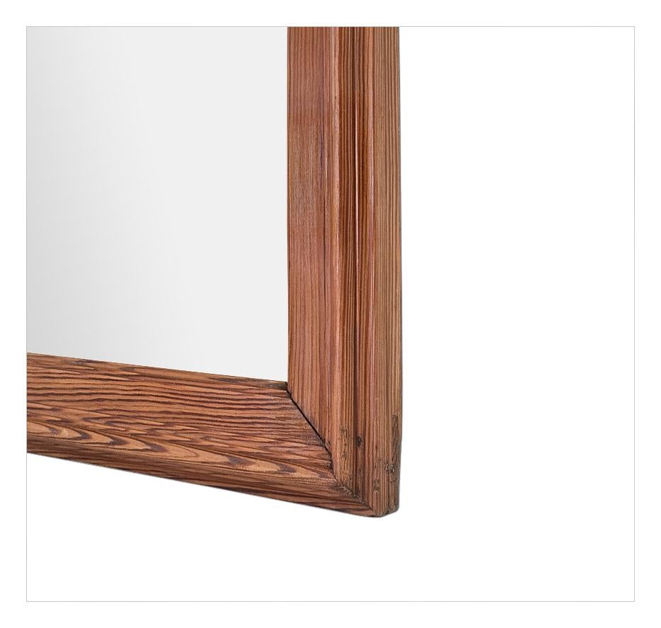 Gran Espejo Francés Antiguo, Madera de Pitchpin, Estilo Louis Philippe, circa 1890 en venta 3