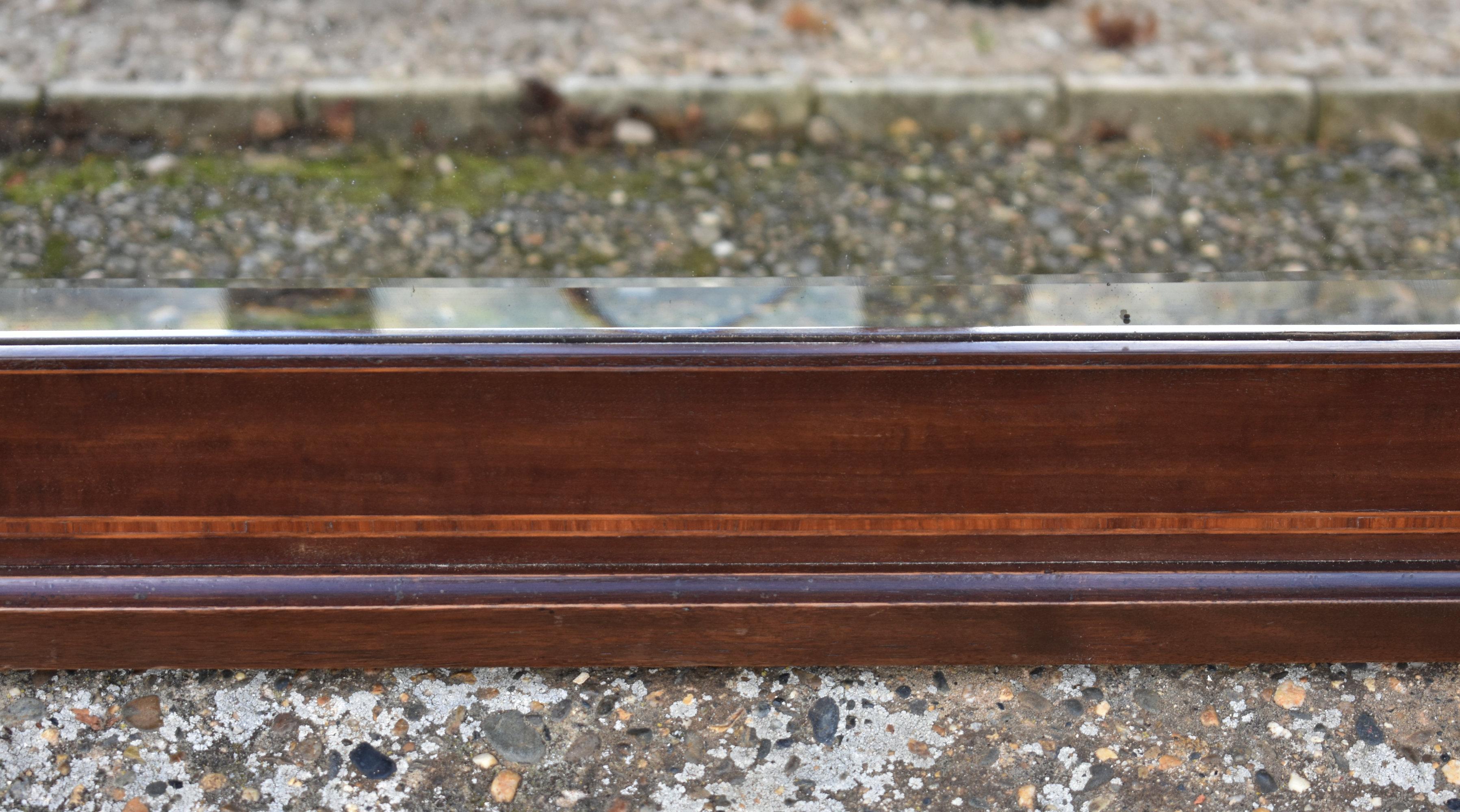 XIX secolo Grande specchio francese Antique Mirror in vendita