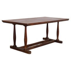 Grande Table de Réfectoire Antique French 1920s Desk Retail Display
