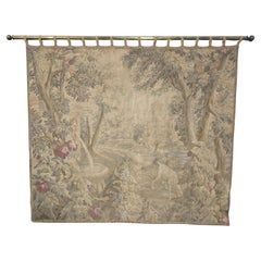 Large Antique French Tapestry