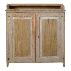 Large Antique Genuine Northern Swedish Tall Pine Gustavian Sideboard