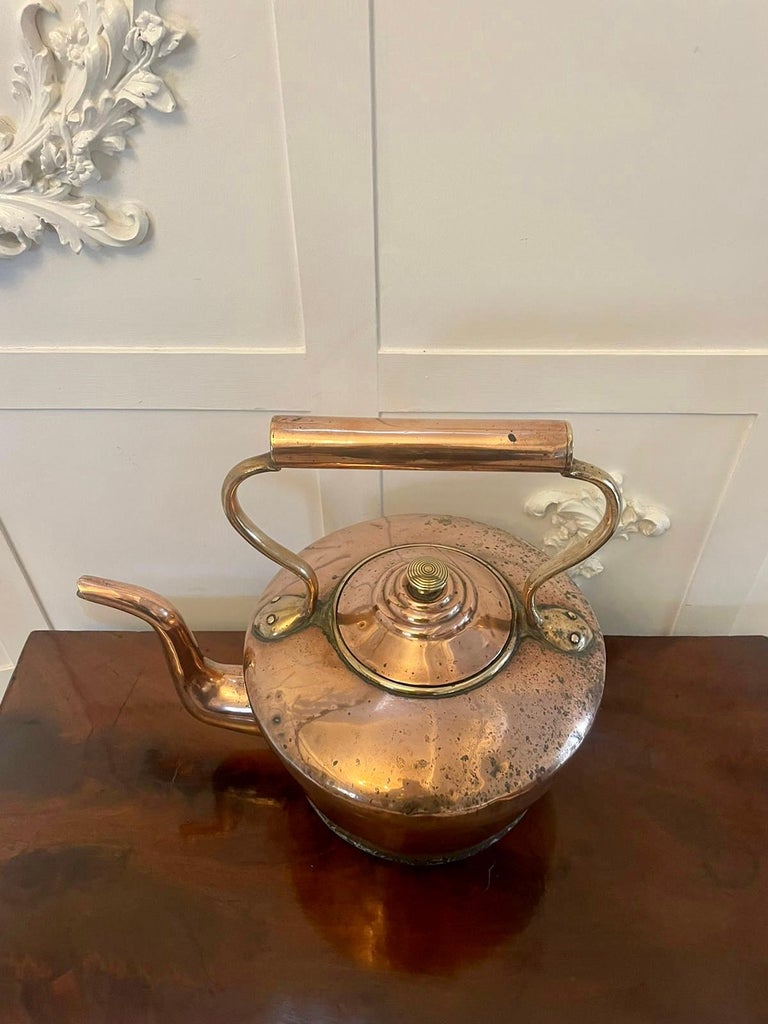 Enormous Late 19th Century Copper Candy Kettle