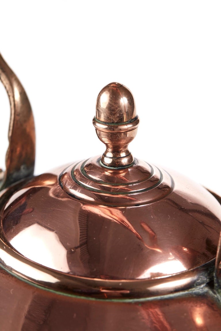 Large Antique Copper Kettle at 1stDibs