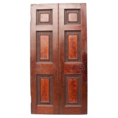 Large Used Georgian Mahogany Door