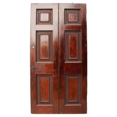 Large Used Georgian Mahogany Door