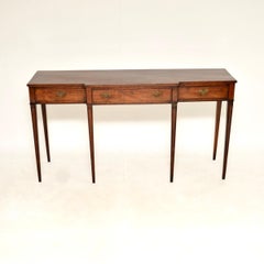 Large Antique Georgian Period Console Table