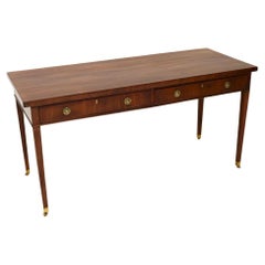 Consola / Mesa de Escribir Antigua de la Época Georgiana