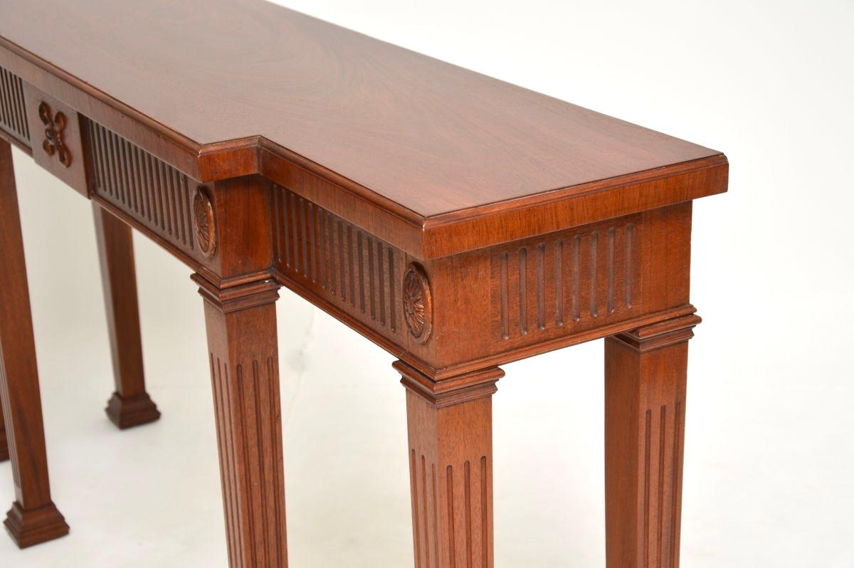 Large Antique Georgian Style Console Table For Sale 4