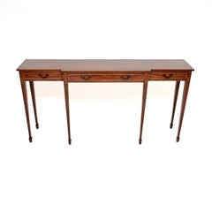 Large Antique Georgian Style Console Table