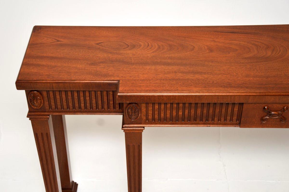 Large Antique Georgian Style Console Table In Good Condition For Sale In London, GB