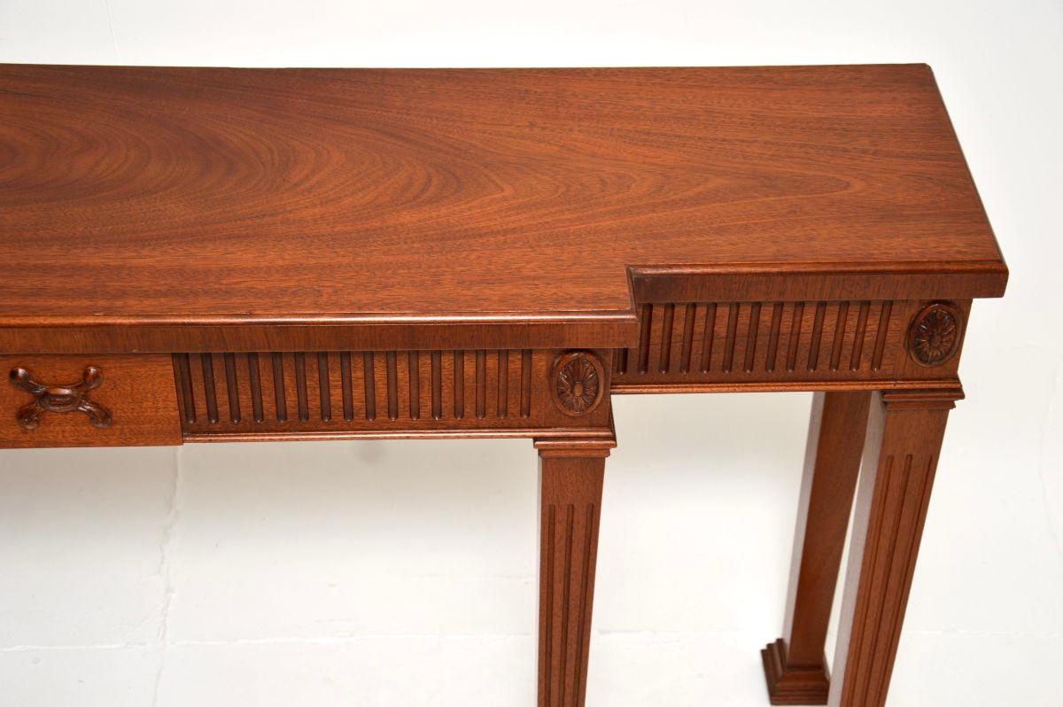 Mid-20th Century Large Antique Georgian Style Console Table For Sale
