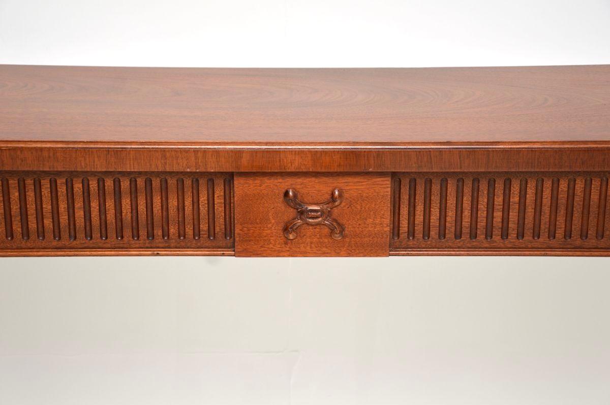 Large Antique Georgian Style Console Table For Sale 2